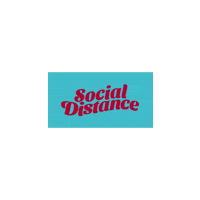 Social Distance Sticker by SPINNS
