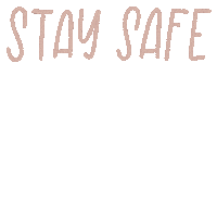 Stay Safe Sticker by AMARA Korean Beauty