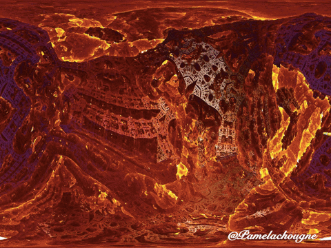 Fractale Mandelbulber GIF