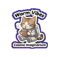 Holiday Season Kawaii Cat Sticker