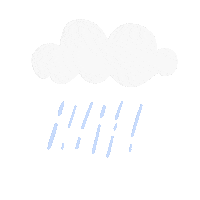 Summer Raining Sticker