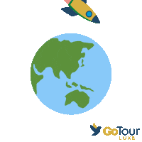 gotourluxe gotourluxe go tour luxe Sticker