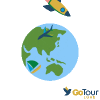 gotourluxe gotourluxe go tour luxe Sticker