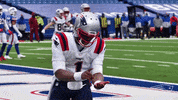 Cam Newton Reaction GIF by New England Patriots