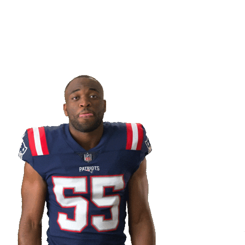 Get Up Reaction Sticker by New England Patriots