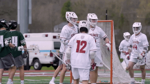 Celebration Goal GIF by Colgate Athletics