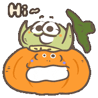 Halloween Pumpkin Sticker