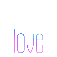 Rainbow Love Sticker by Guided by Light Art
