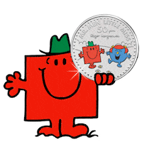 Mr Men Coins Sticker by The Royal Mint