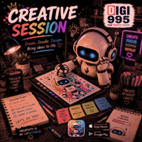 Digital Art Inspiration GIF by Digi 995