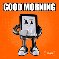 Happy Good Morning GIF by Ledger