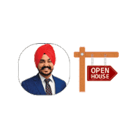 soldbysarab open house sarab preet sarab preet singh sold by sarab Sticker