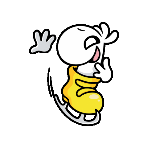 Paulchen Eiskunstlauf Sticker by Paulberger