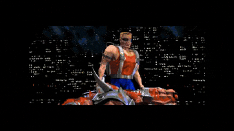 HorrorUnearthed giphyupload duke nukem duke nukem 3d GIF