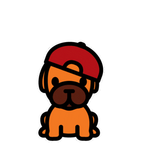 So Cool Dog Sticker