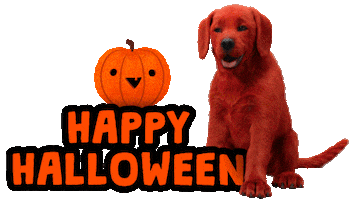 Trick Or Treat Dog Sticker by Clifford Movie