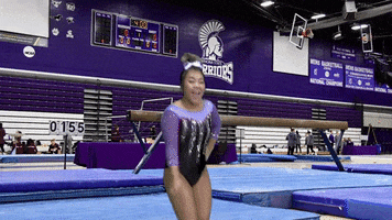 Warriors Gymnastics GIF by WinonaStateATH