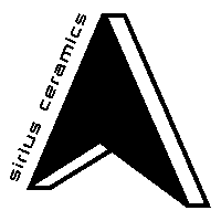 SiriusCeramics logo siriusceramics carstenfischer siriuslogo Sticker