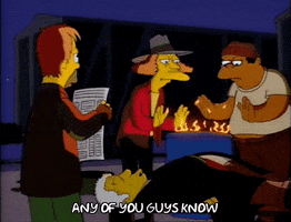 Season 3 Sleeping GIF by The Simpsons