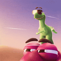 Good Vibes Dancing GIF by Claynosaurz