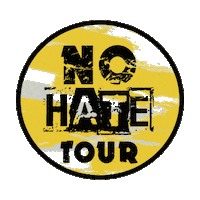 nohatetour bmx no hate antibullying antibully Sticker