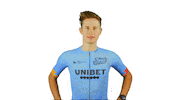 Cycling Celebrating Sticker by Tour de Tietema