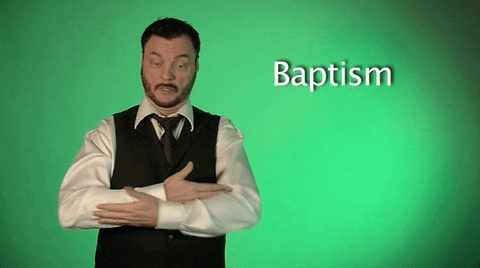 sign language baptism GIF by Sign with Robert