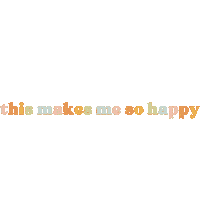 This Makes Me So Happy Sticker by Homebody Candle Co.