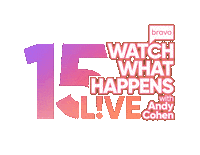Andy Cohen Anniversary Sticker by Bravo TV