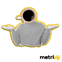 Metridej Sticker by Metricool