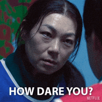 How Dare You Shaman GIF by NETFLIX