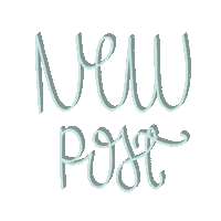 New Post Sticker