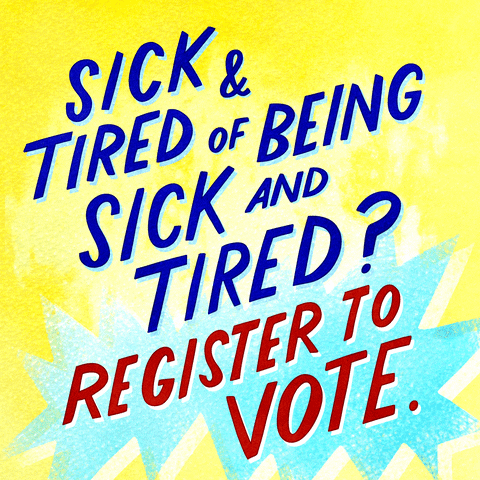Register To Vote September 28 GIF by INTO ACTION