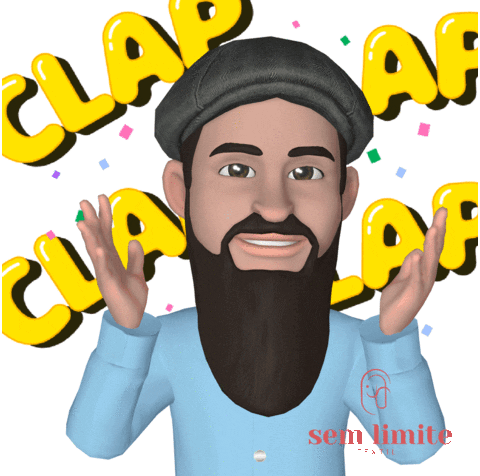 Clap Palmas Sticker by Sem Limite Têxtil