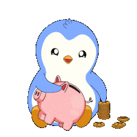 Money Crypto Sticker by Pudgy Penguins