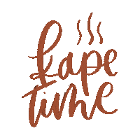 lovelearastudio coffee calligraphy handwriting caffeinated Sticker