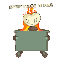 Stressed All Good Sticker by LT3 Creations