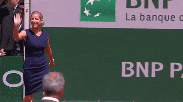Roland-Garros funny wave tennis champion GIF