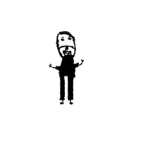 StrefaGizy happy hello macha giza Sticker