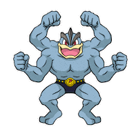 Gen 1 Fighting Sticker by Pokémon