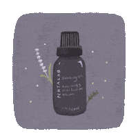 PentaLabOfficial relax self care routine lavender Sticker