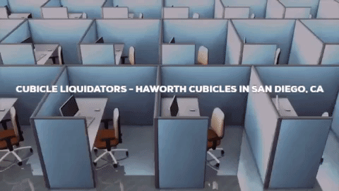 haworth cubicles GIF