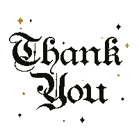 Instagram Thank You Sticker by Minerva’s Mark