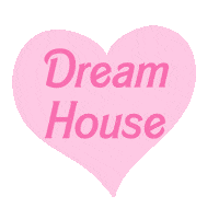 Dream House Hearts Sticker