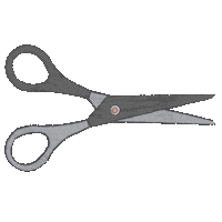 Scissors Sticker by Art Gallery Fabrics