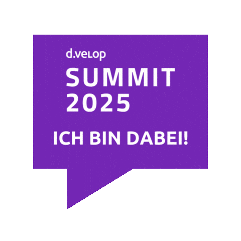 Summit Dabei Sticker by d.velop