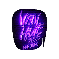 Venhue nyc fine dining venhue Sticker