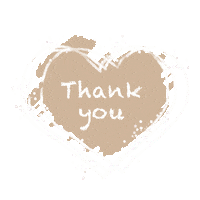 Thanks Glitter Sticker