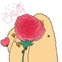 Thanks 花 Sticker