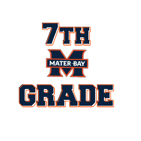 Middleschool 7Thgrade Sticker by Mater Bay